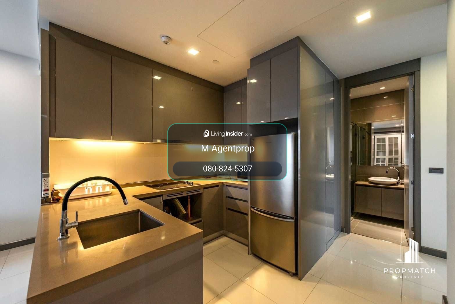 Hot Deal Condo Pet Friendly M Silom (2 bedrooms, 2 bathrooms) near Chong Nonsi BTS. – รูปที่ 4