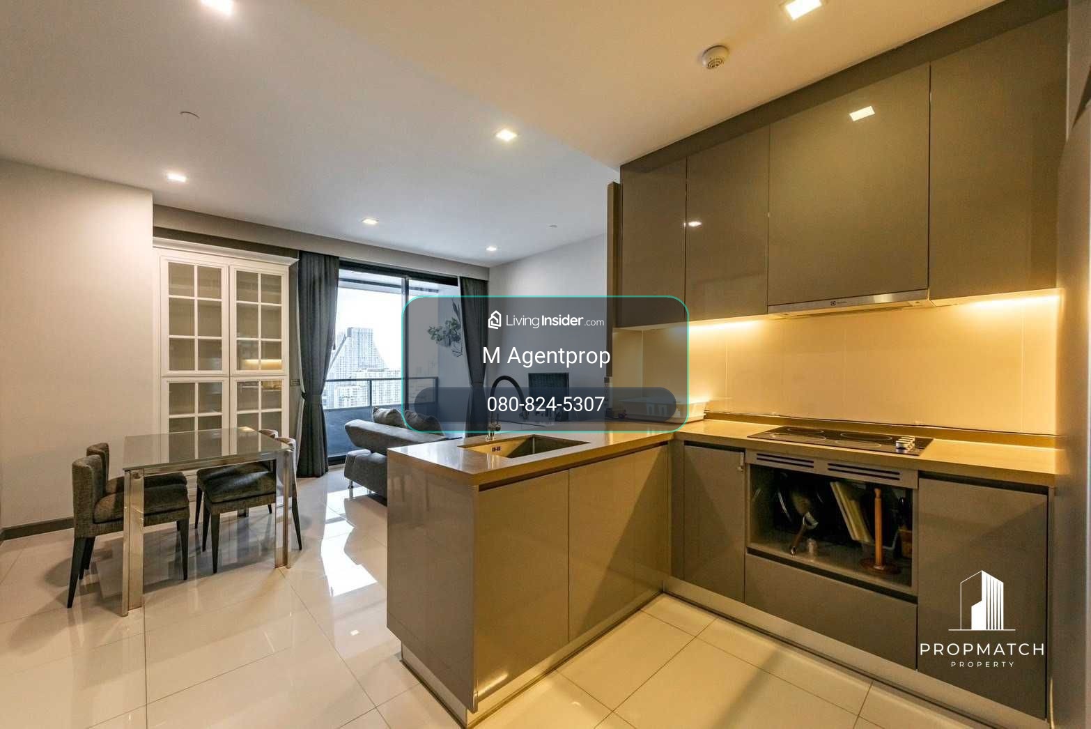 Hot Deal Condo Pet Friendly M Silom (2 bedrooms, 2 bathrooms) near Chong Nonsi BTS. – รูปที่ 2