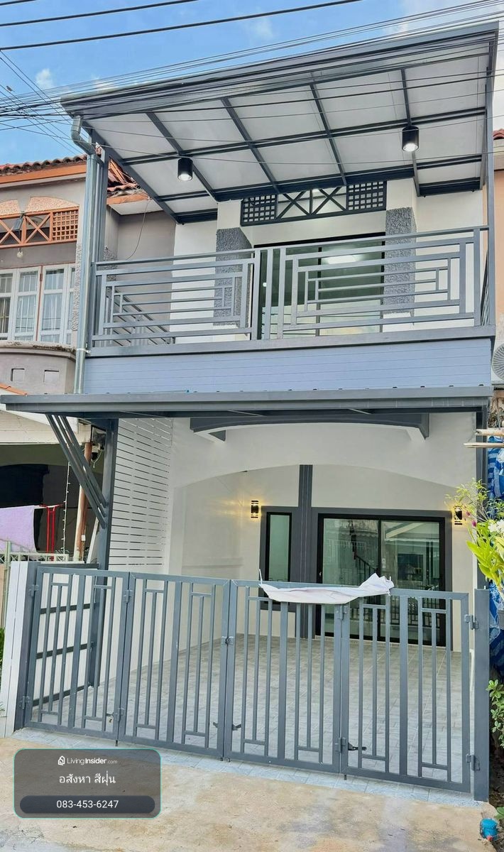 ขายทาวน์เฮ้าส์ 2 ชั้น หมู่บ้านปิยวรารมย์ เฟส 3 ถนนบ้านกล้วย - ไทรน้อย เนื้อที่ 16 ตารางวา 3 ห้องนอน ตำบลทวีวัฒนา อำเภอไทรน้อย จังหวัดนนทบุรี – รูปที่ 3