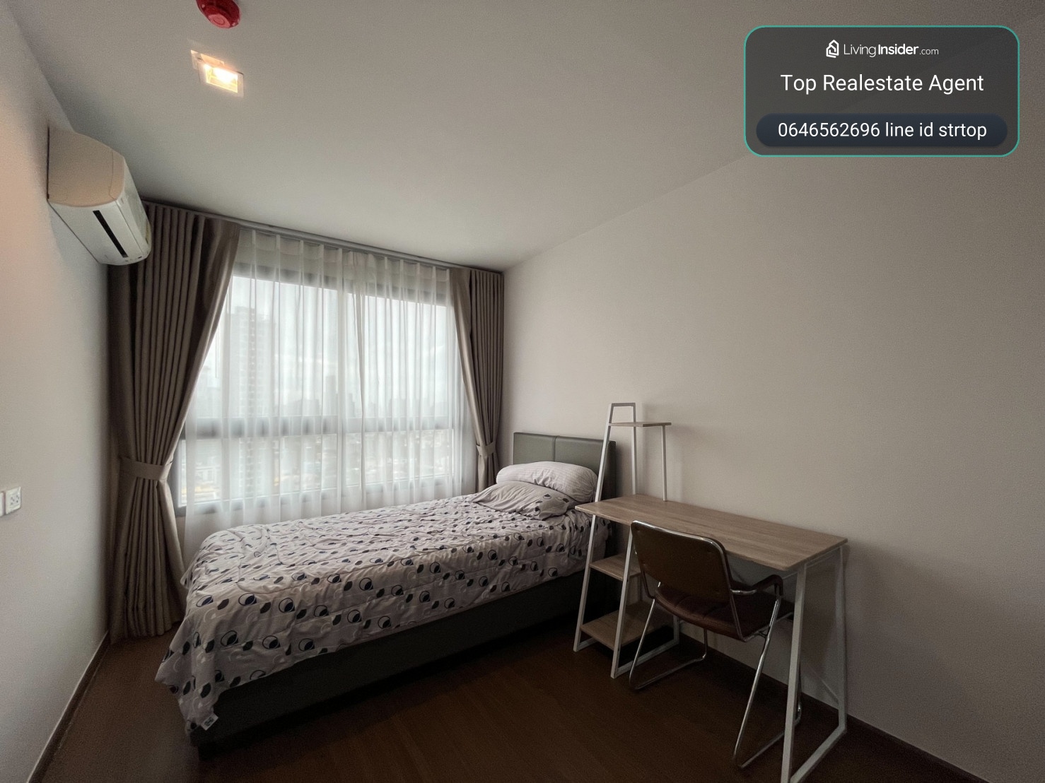 ปล่อยเช่า IDEO Sukhumvit 93 ห้องมุม วิวแม่น้ำ ใกล้ BTS บางจาก เพียง 80 เมตร – รูปที่ 4