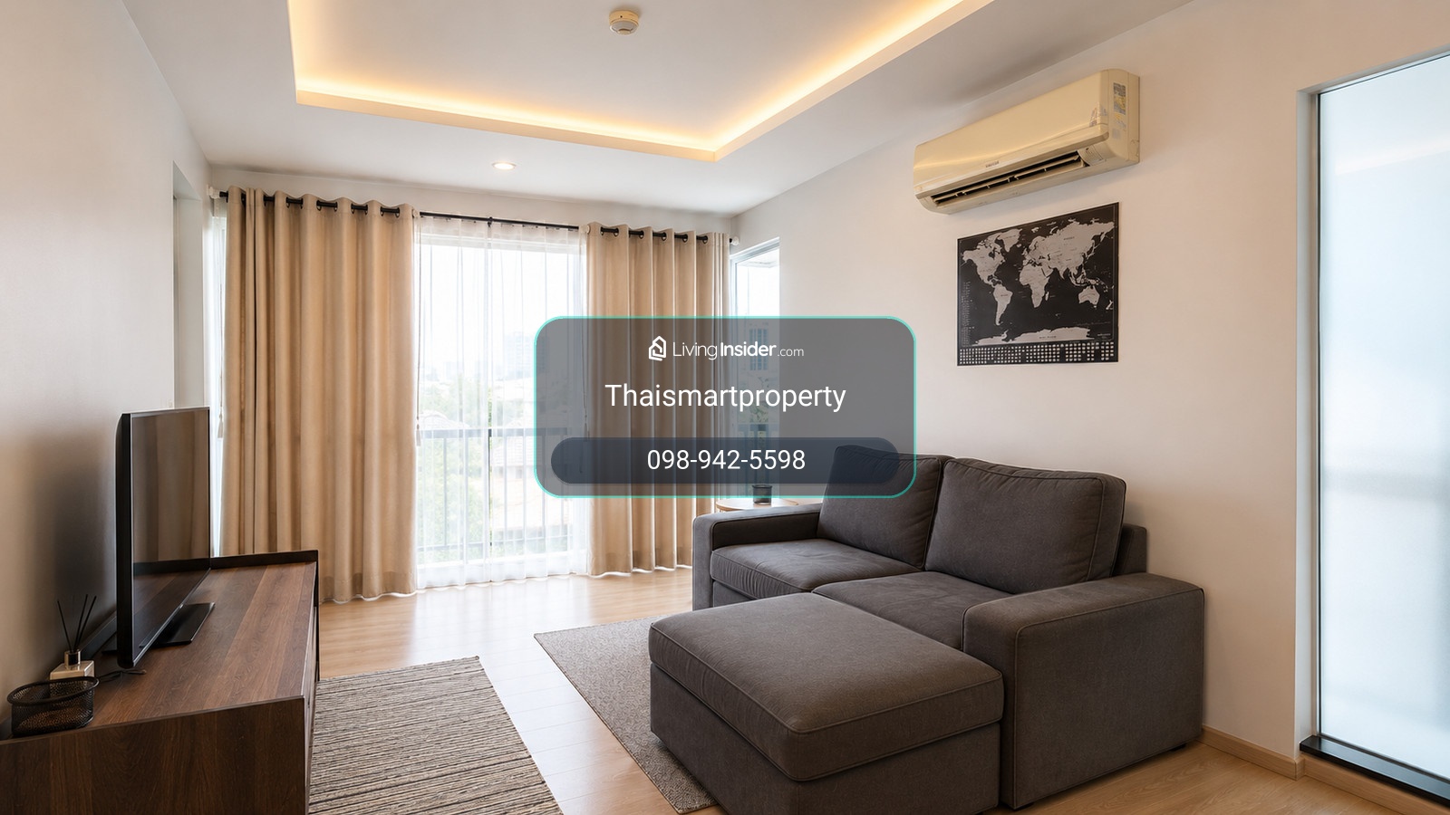 ขายด่วน The Classy Ratchada 19 | ห้องใหญ่ 62 ตร.ม. 2 นอน 2 น้ำ ชั้น 7 ใกล้ MRT – รูปที่ 2