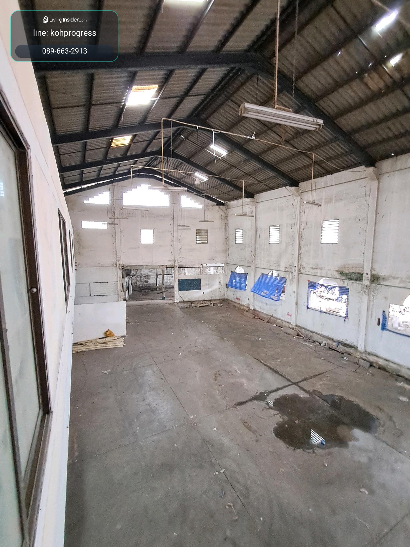 Industrial factory for sale with Ror.4 license, area over 5 rai (pink city plan) - extra strong H-Beam steel structure – รูปที่ 3