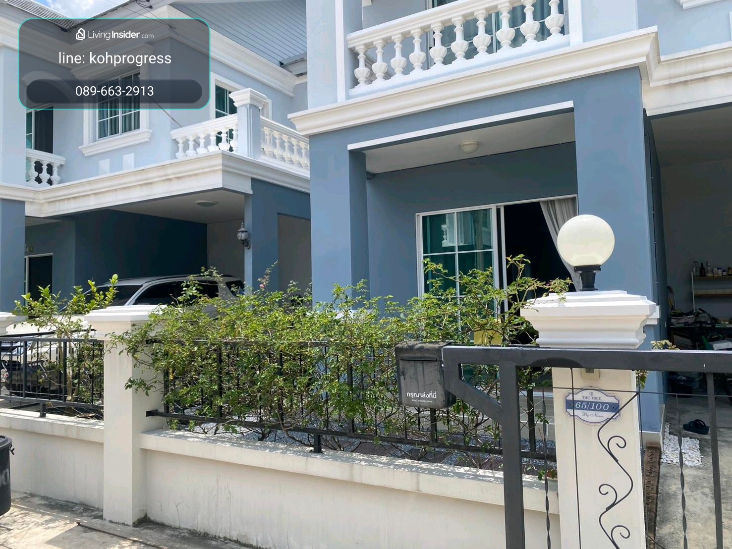 ให้เช่าบ้านแฝด 2 ชั้น สภาพใหม่ พร้อมเข้าอยู่! หมู่บ้านนิรันดร์ 12 (โครงการเดอะทรี)​📍 ทำเลดี เดินทางสะดวก: ซอยวัดศรีวารีน้อย เข้าป้อมเดอะทรี ซอย 4  – รูปที่ 3