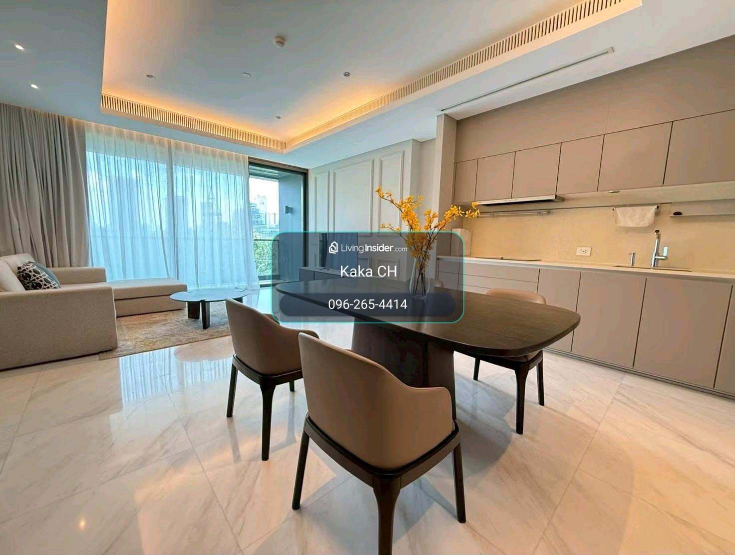 (FOR RENT🔥)📍Sindhorn Tonson | 1B1B 87sq.m. Lumpini View | Ultra-luxury condo in Langsuan area  – รูปที่ 3
