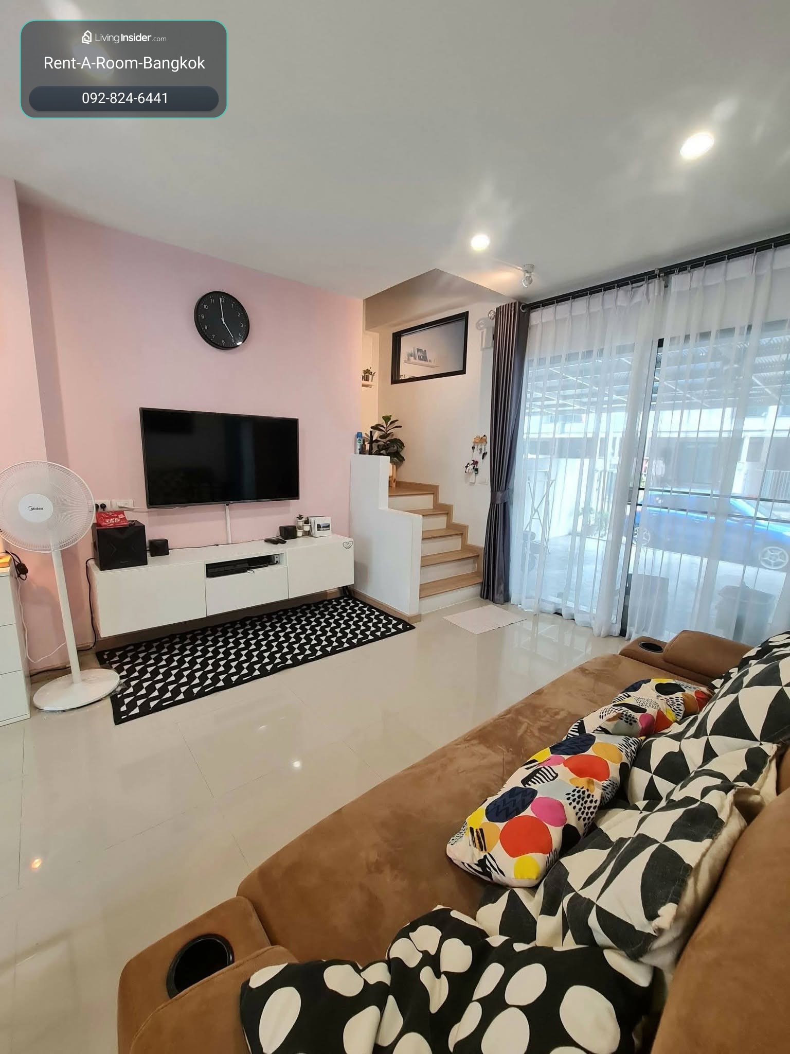 H260137 Time home townhouse, suanluang onnut, 144 sqm, 3 bed fully furnished 26,000฿ – รูปที่ 3