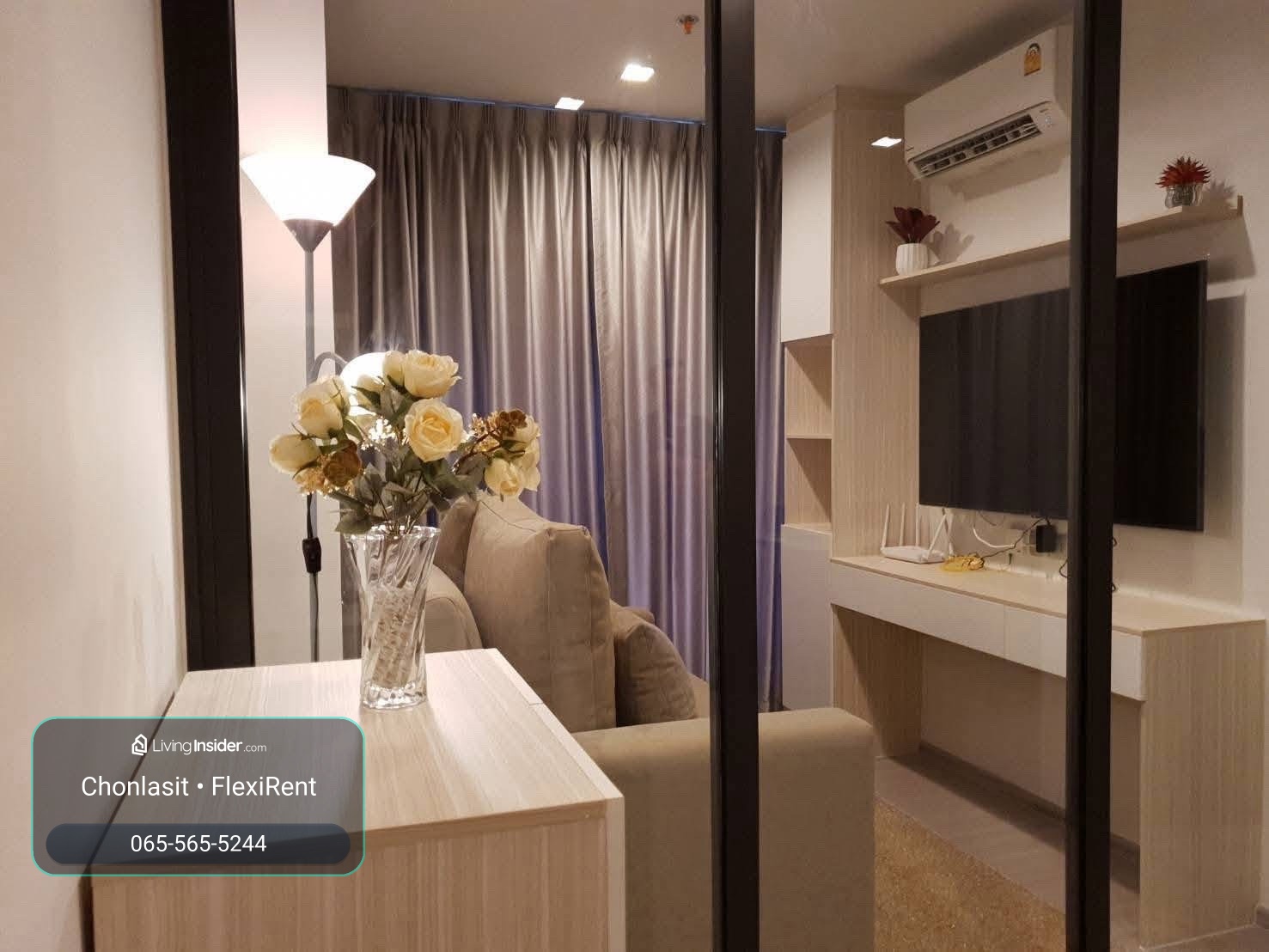 For rent: Life Asoke Hype | 1 Bed Plus, new room, 15th floor, southern city view ✨ – รูปที่ 2