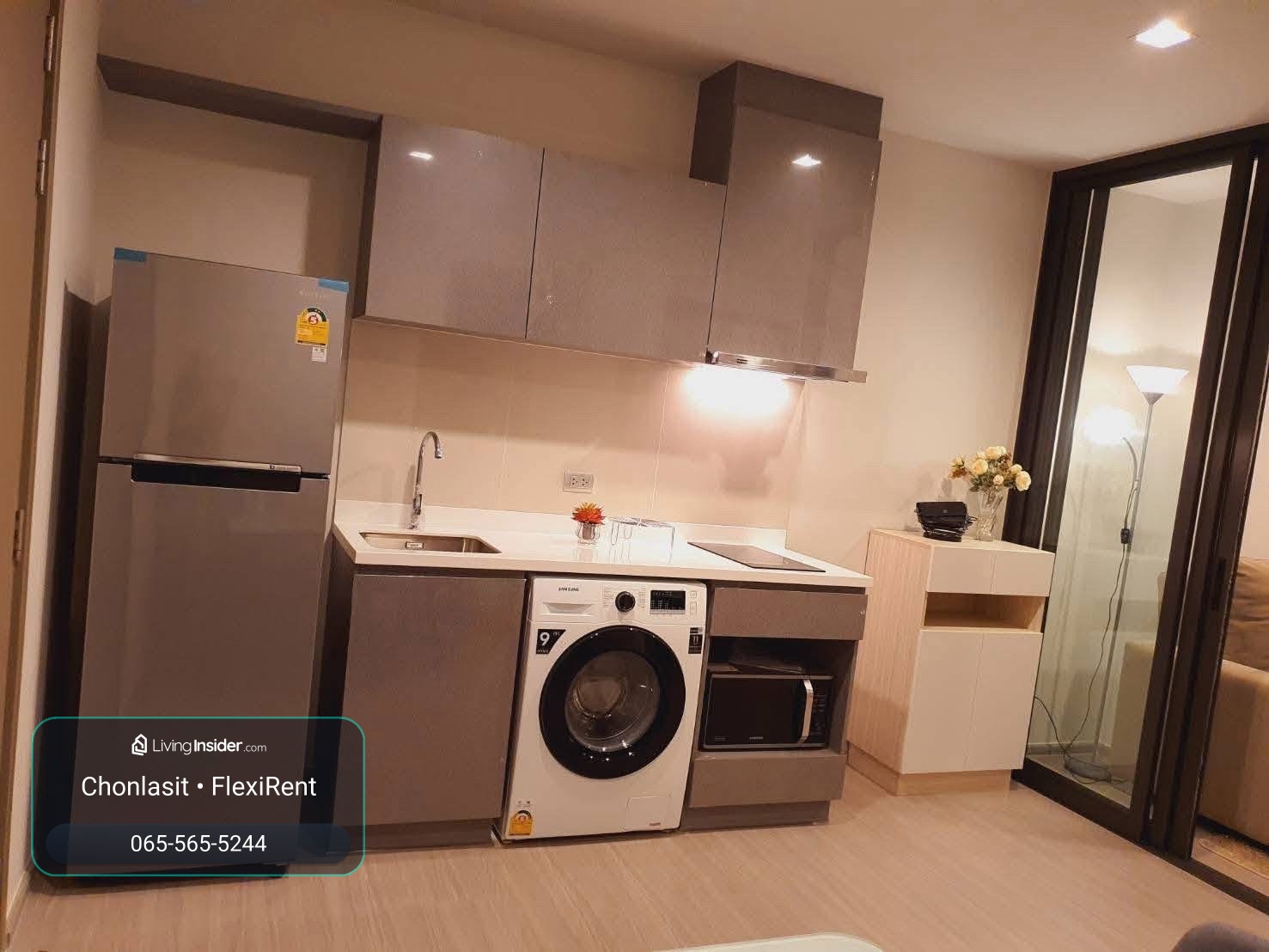 For rent: Life Asoke Hype | 1 Bed Plus, new room, 15th floor, southern city view ✨ – รูปที่ 4