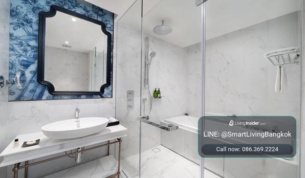 ให้เช่าคอนโดหรู 1 Bedroom Deluxe โครงการใหม่ (52 ตร.ม.) โปร All-Inclusive ฟรีน้ำไฟ+แม่บ้าน มี Santisuk Lounge ติด BTS ทองหล่อ – รูปที่ 3