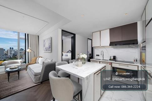 ให้เช่าคอนโดหรู 2 Bedroom Suite โครงการใหม่ (65 ตร.ม.) โปร All-Inclusive ฟรีน้ำไฟ+แม่บ้าน มี Santisuk Lounge ติด BTS ทองหล่อ – รูปที่ 3