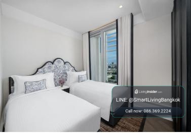 ให้เช่าคอนโดหรู 2 Bedroom Executive (ไซส์ใหญ่สุด 89 ตร.ม.) โปร All-Inclusive ฟรีน้ำไฟ+แม่บ้าน มี Santisuk Lounge ติด BTS ทองหล่อ – รูปที่ 3