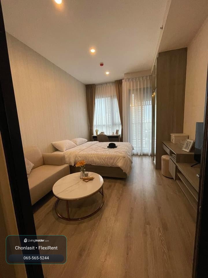 🏙️ KnightsBridge Prime Onnut ห้อง Studio 23.18 ตร.ม. ชั้น 17 วิวโล่ง พร้อมอยู่ ใกล้ BTS อ่อนนุช – รูปที่ 2
