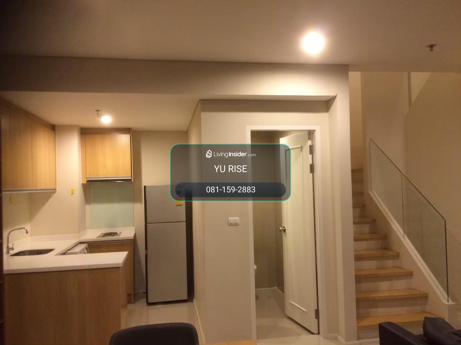 Villa Asoke ปล่อยขาย ราคาดีที่สุดในตึก สภาพดีชั้นสูง เฟอร์นิเจอร์ครบ 1 ห้องนอน 2 ห้องน้ำ  – รูปที่ 4