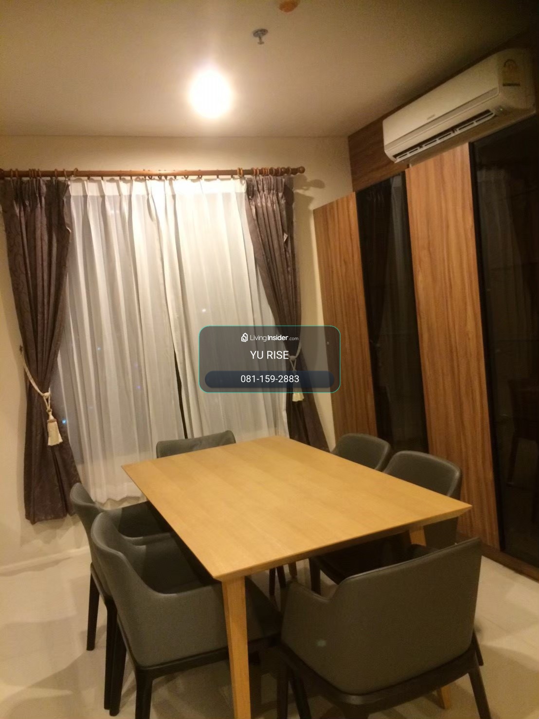 Villa Asoke ปล่อยขาย ราคาดีที่สุดในตึก สภาพดีชั้นสูง เฟอร์นิเจอร์ครบ 1 ห้องนอน 2 ห้องน้ำ  – รูปที่ 3