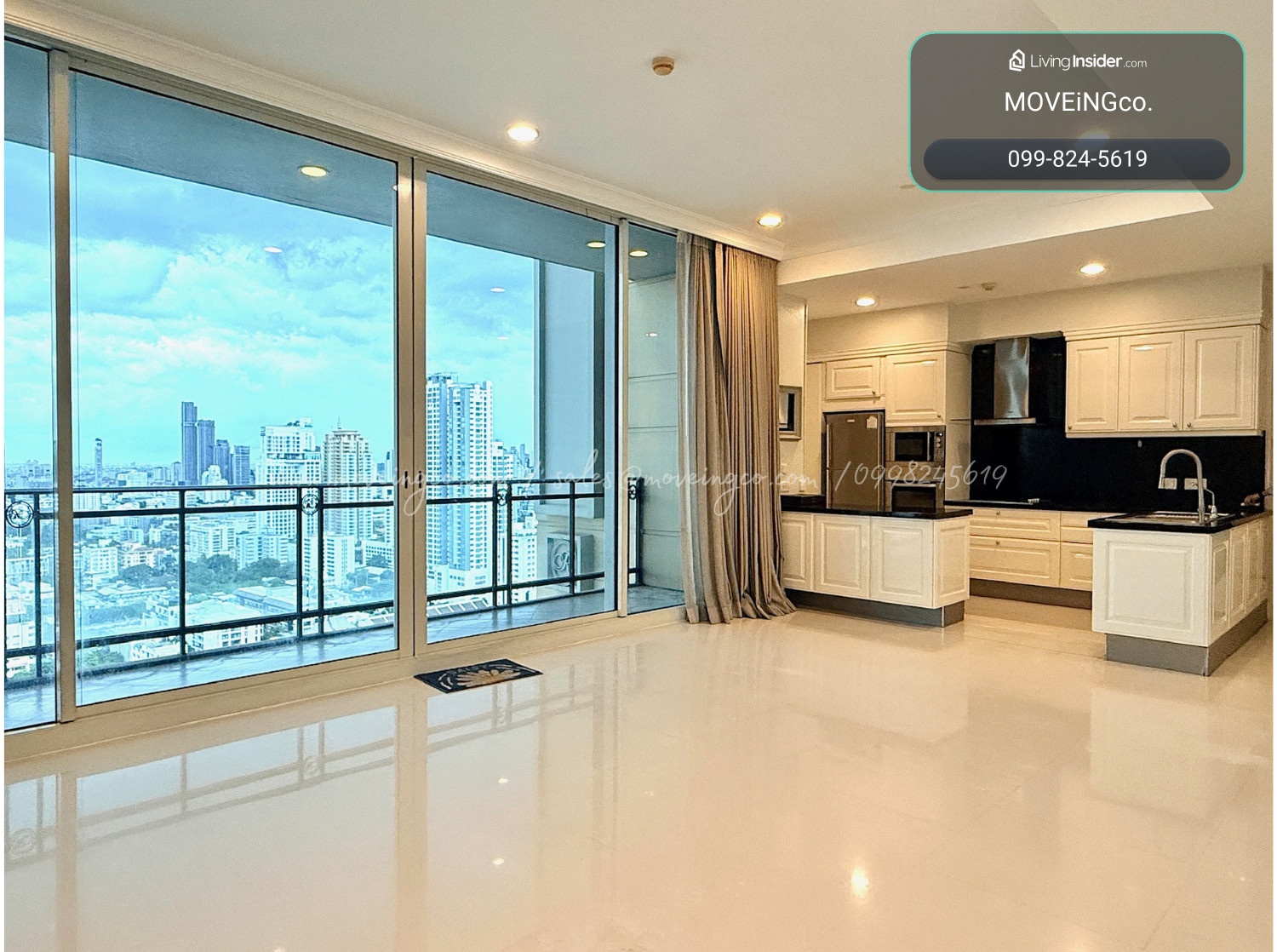 คอนโดหรู 2 ห้องนอน ชั้นสูง  ใกล้พร้อมพงษ์และอโศก – รูปที่ 4
