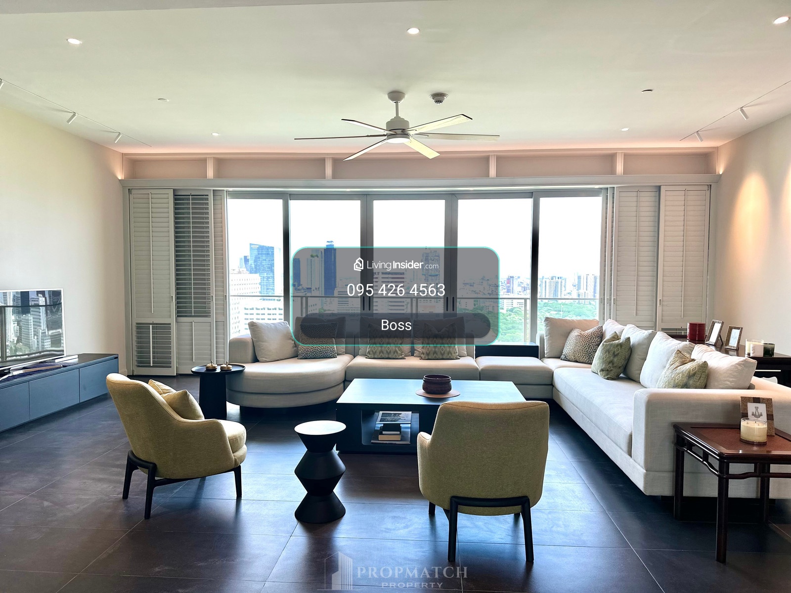 Rare Unit✨185 Rajadamri✨4 Bed 5 Bath 386 Sq.m.💰Only 185 MB  Contact 095 426 4563 (Boss) – รูปที่ 3