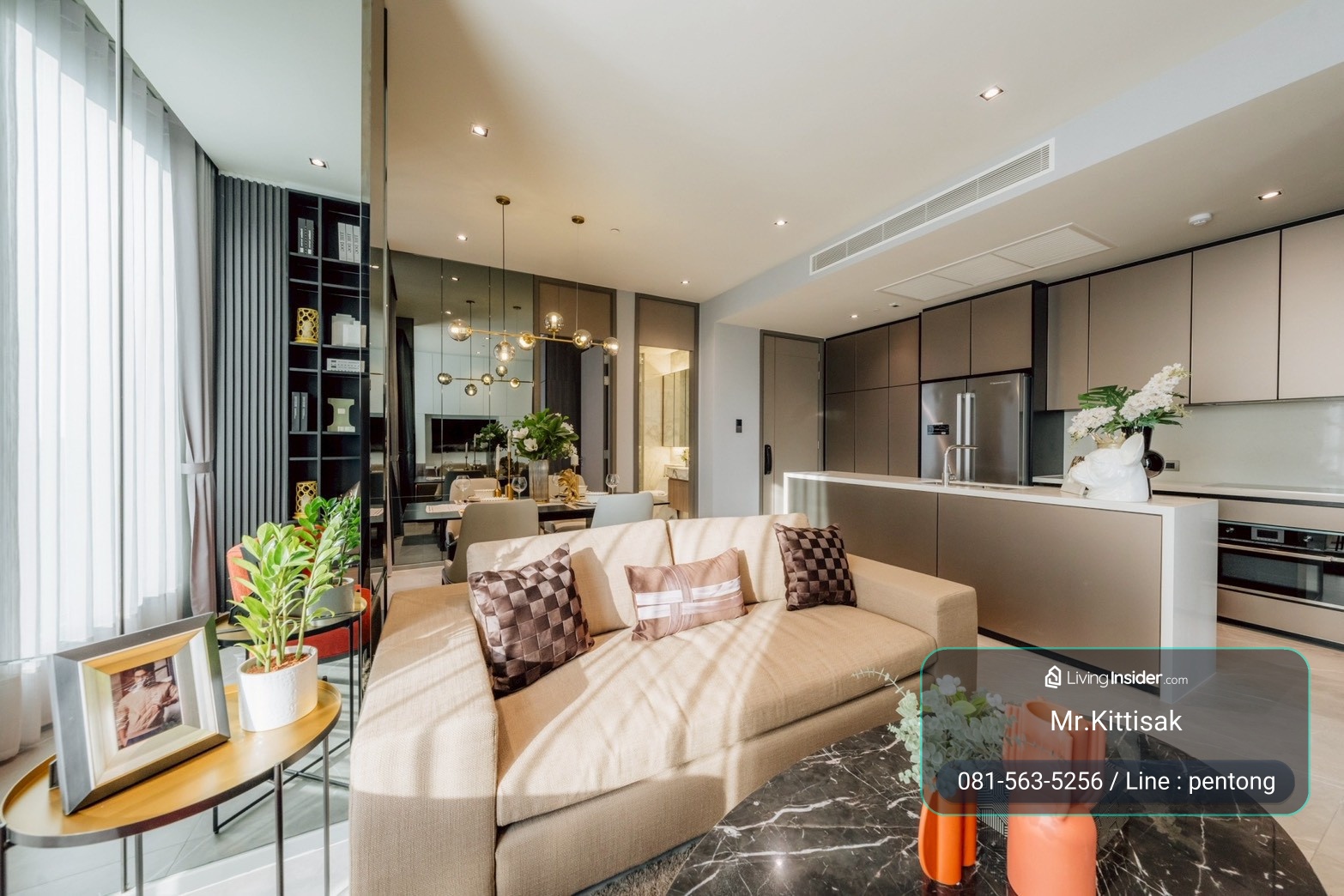Hyde Heritage Thonglor 2 ห้องนอนแต่งครบ พร้อมเข้าอยู่ รับครบทุกโปรโมชั่นจากโครงการ – รูปที่ 4