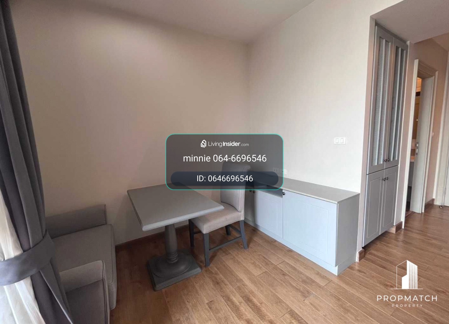 for!! Very good price!! The Editor Saphan Khwai, selling for only 3.1M, new room, good condition, high floor, unblocked view, size 28sqm. If interested, make an appointment to view at 064-6696546 Minnie, this number can be reached on Line. – รูปที่ 2