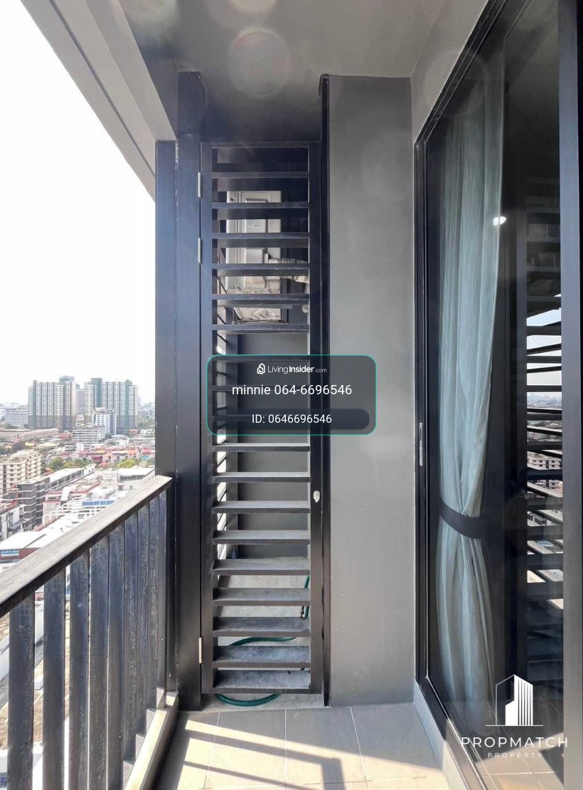 for!! Very good price!! The Editor Saphan Khwai, selling for only 3.1M, new room, good condition, high floor, unblocked view, size 28sqm. If interested, make an appointment to view at 064-6696546 Minnie, this number can be reached on Line. – รูปที่ 4