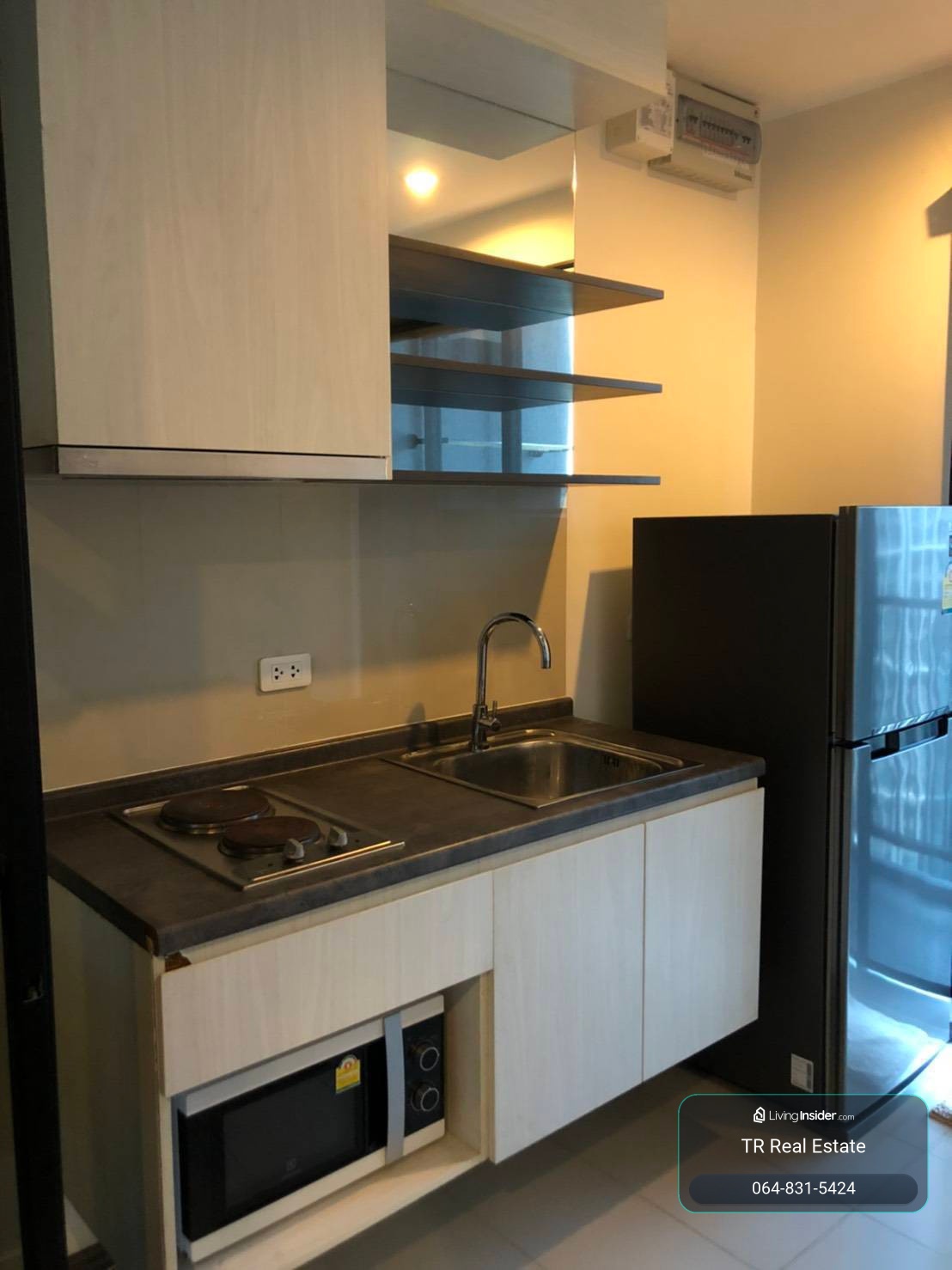 🏡 Condo for Rent – The Base Park West Sukhumvit 77 (เดอะ เบส พาร์ค เวสต์ สุขุมวิท 77) | 1 Bed | 30 sqm | Floor 19 | On Nut | 💰13,000 THB/month | LINE: @500vvzzy | Ref: TR0137 – รูปที่ 3