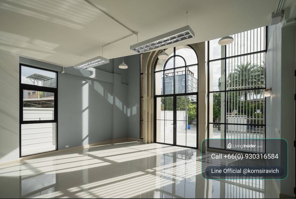 For rent, 3-story office, Ramkhamhaeng 24, Hua Mak, parking for 8-10 cars. – รูปที่ 3