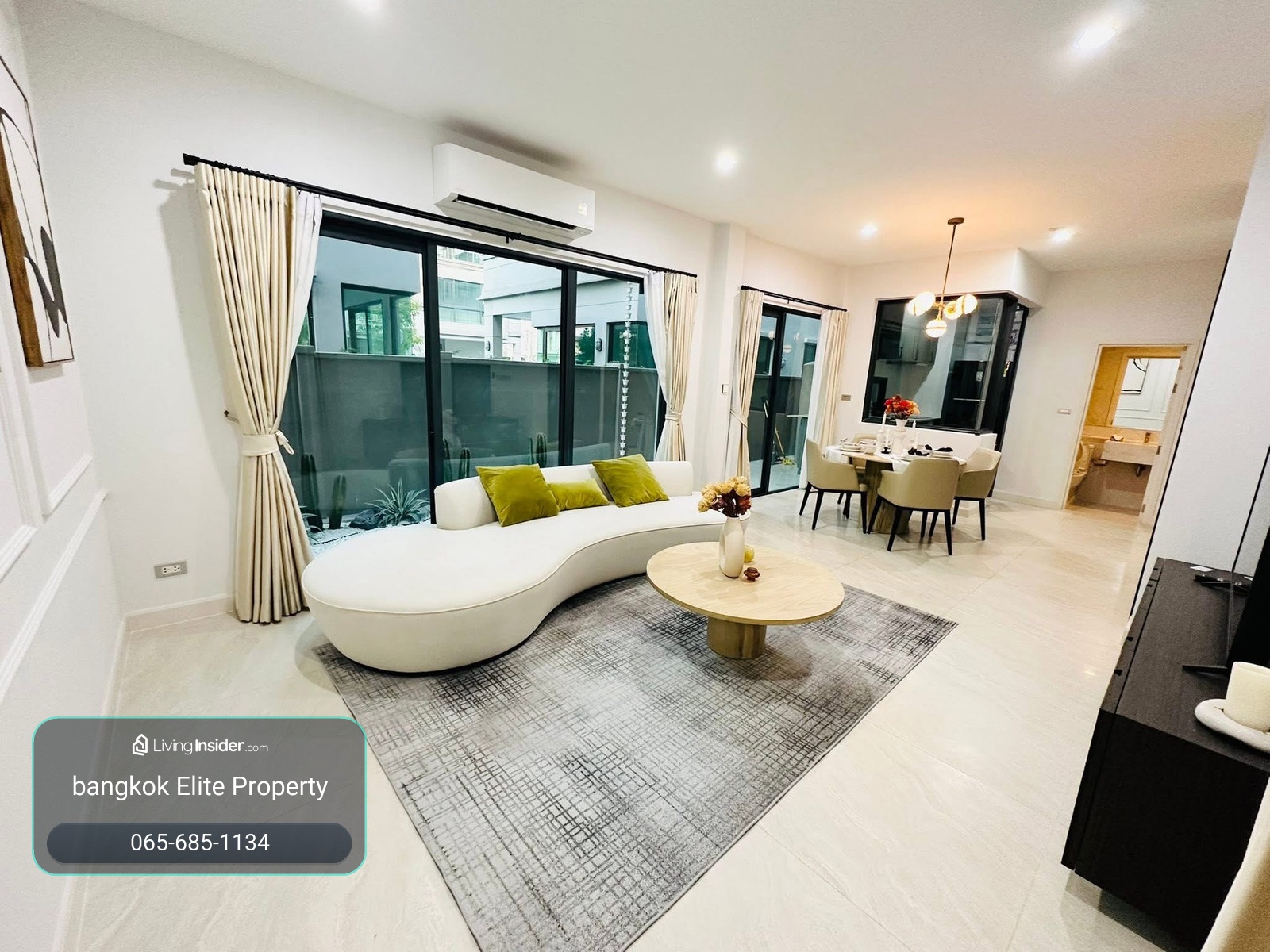 For rent, detached house with swimming pool, Stand Alone, Sukhumvit 54, near BTS On Nut 400 meters. – รูปที่ 4