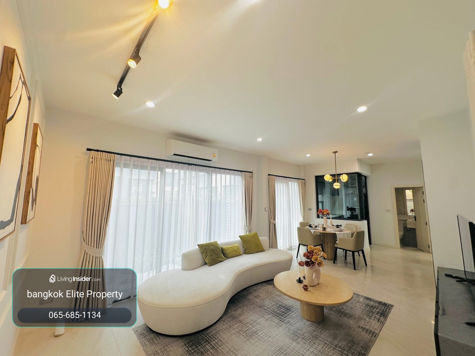 For rent, detached house with swimming pool, Stand Alone, Sukhumvit 54, near BTS On Nut 400 meters. – รูปที่ 3