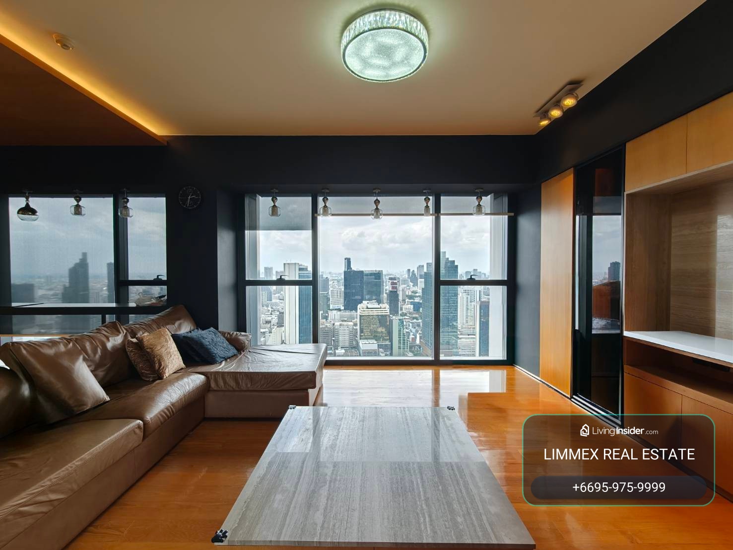 The Met - half penthouse with private elevator starring on Bangkok's exclusive skyline view – รูปที่ 3