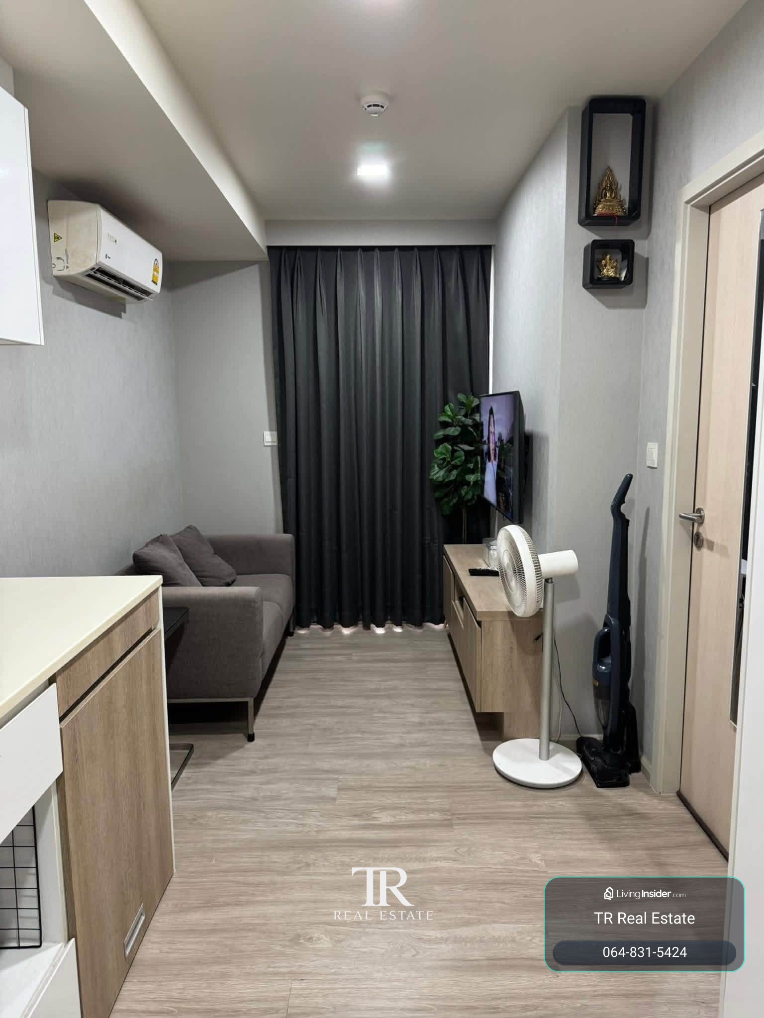 🔥 ให้เช่า Maestro 03 Ratchada - Rama 9 (มาเอสโตร 03 รัชดา-พระราม 9) | 1 ห้องนอน 30 ตร.ม. | ชั้น 7 | ใกล้ MRT พระราม 9 | 16,000 บาท/เดือน | PK0123 | Line @979ywrvr – รูปที่ 3