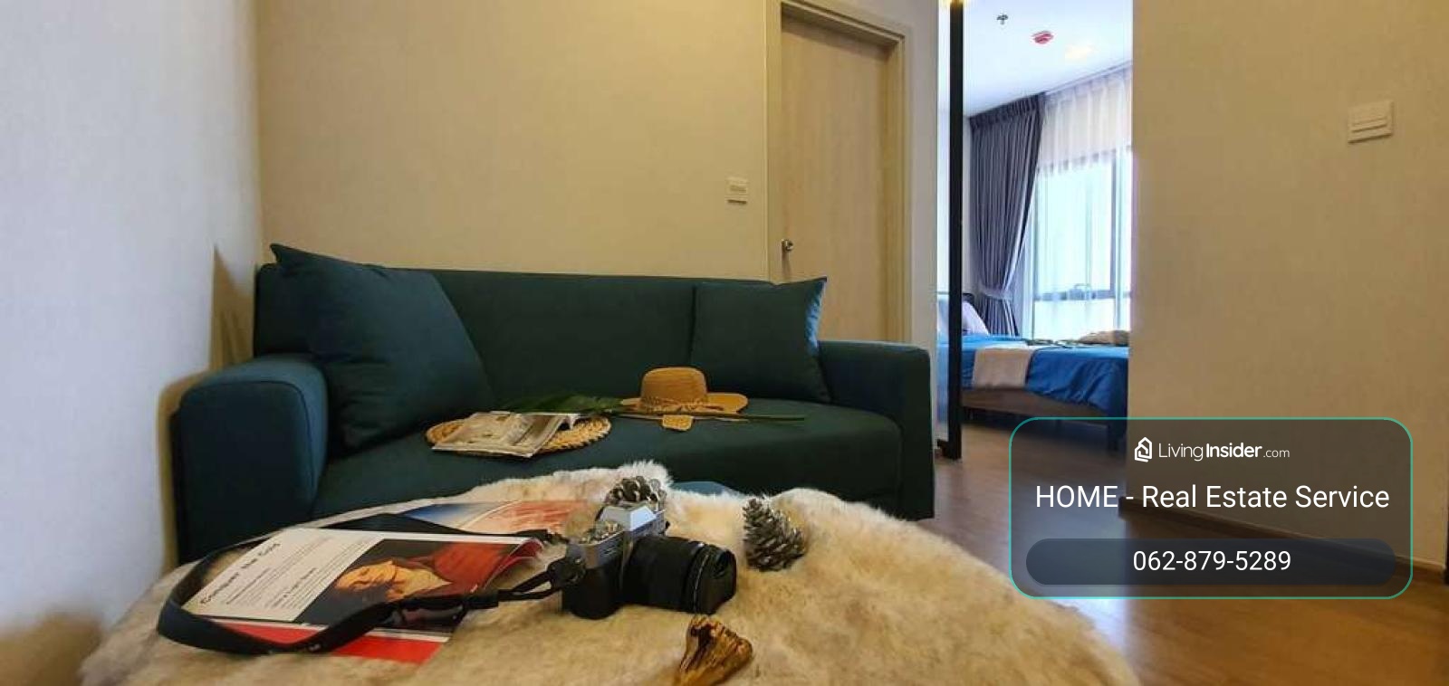 Metris Rama 9 - Ramkhamheang / 1 Bedroom (SALE WITH TENANT), เมทริส พระราม 9 - รามคำแหง / 1 ห้องนอน (ขายพร้อมผู้เช่า) PEII103 – รูปที่ 2