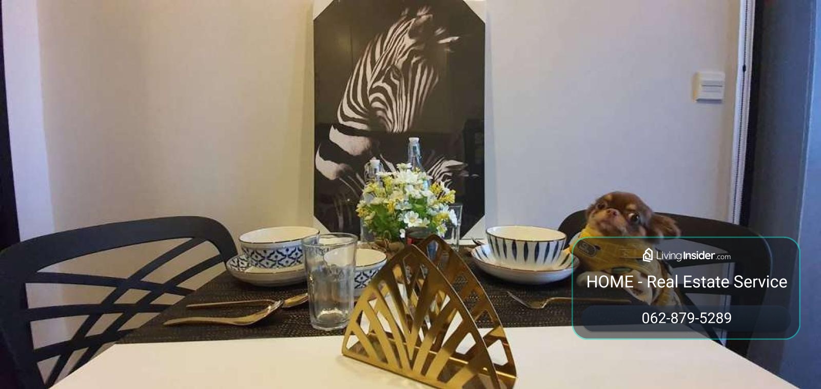 Metris Rama 9 - Ramkhamheang / 1 Bedroom (SALE WITH TENANT), เมทริส พระราม 9 - รามคำแหง / 1 ห้องนอน (ขายพร้อมผู้เช่า) PEII103 – รูปที่ 3