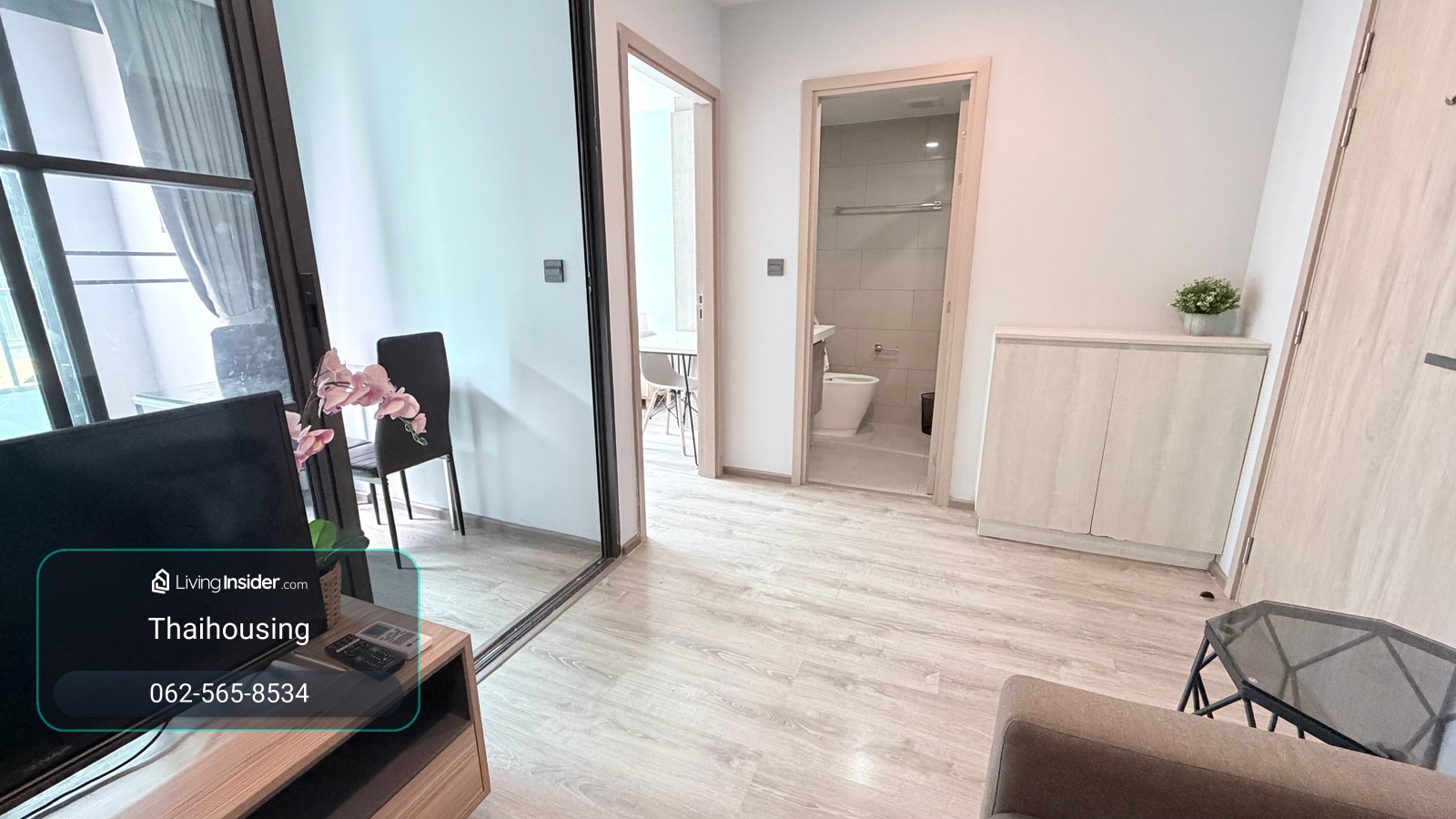 📌 A116 ให้เช่า 1 ห้องนอน Maestro 19 Ratchada-Vipha 🐶🐱 คอนโด Pet Friendly เลี้ยงสัตว์ได้ – รูปที่ 2