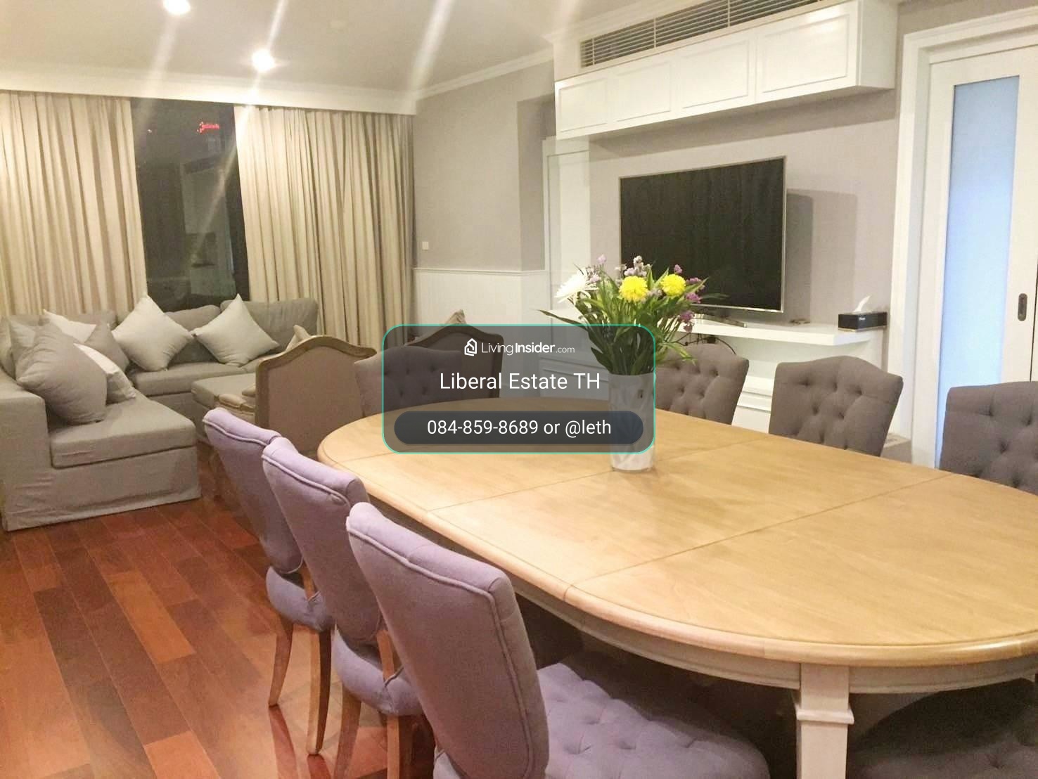 LTHC16018 - Luxury Condo for Rent Chidlom | The Park Chidlom | Near BTS Chidlom | 80K/Month | คอนโดให้เช่า เดอะ พาร์ค ชิดลม – รูปที่ 3
