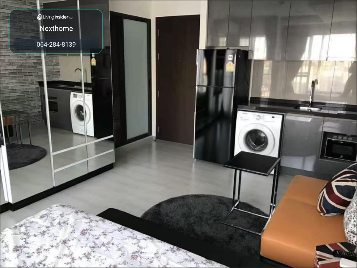  🔥ให้เช่าด่วน🔥 Rhythm Asoke 1 ห้อง Studio ชั้น 14 เฟอร์ครบ ใกล้ MRT พระราม 9 พร้อมอยู่ – รูปที่ 4