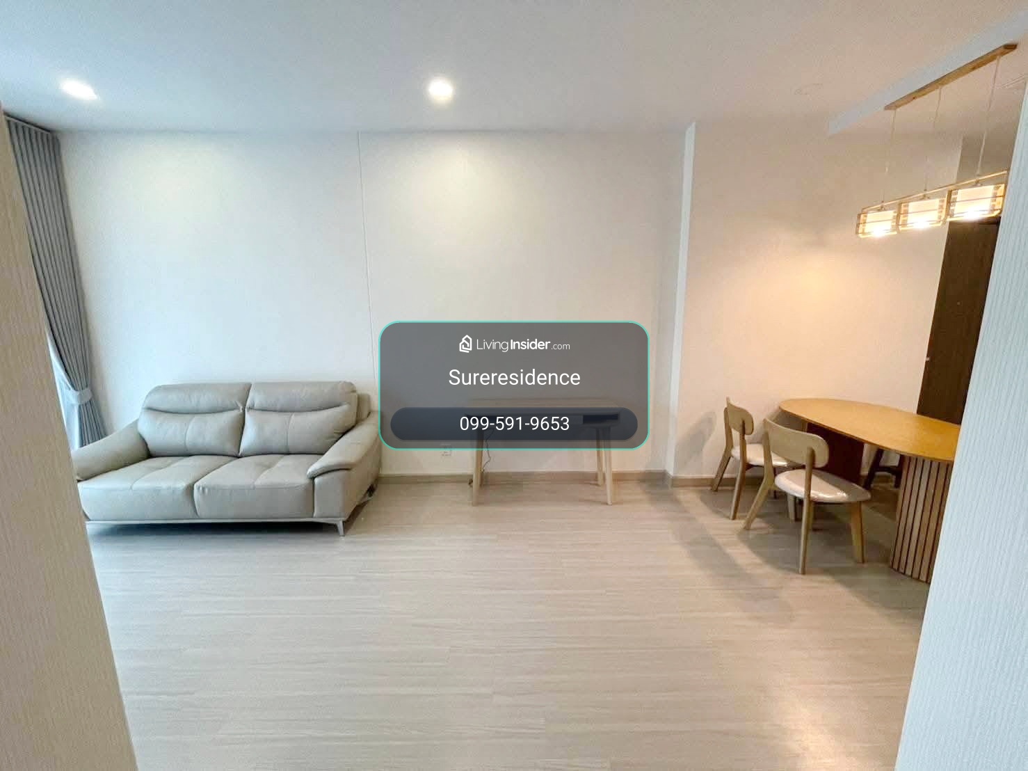 9826♛Condo for rent, 2 bedrooms♙Supalai Premier Si Phraya - Sam Yan♜MRT Sam Yan∞099-5919653,065-9423251🜲Line@sureresidence – รูปที่ 3