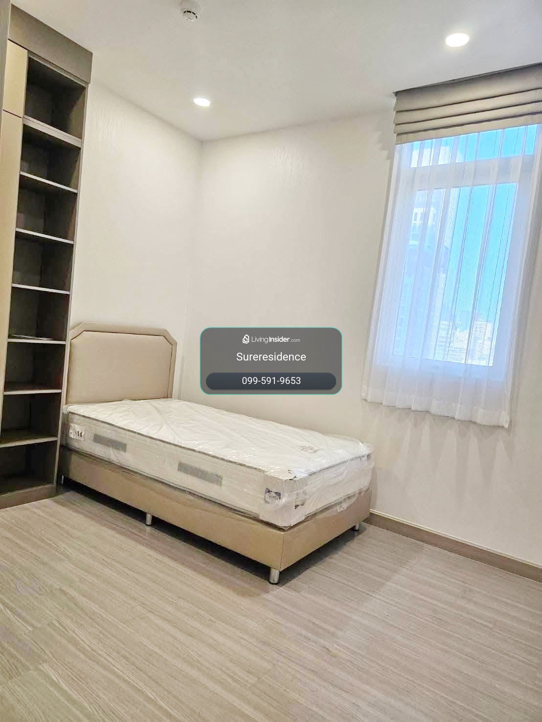 9826♛Condo for rent, 2 bedrooms♙Supalai Premier Si Phraya - Sam Yan♜MRT Sam Yan∞099-5919653,065-9423251🜲Line@sureresidence – รูปที่ 4
