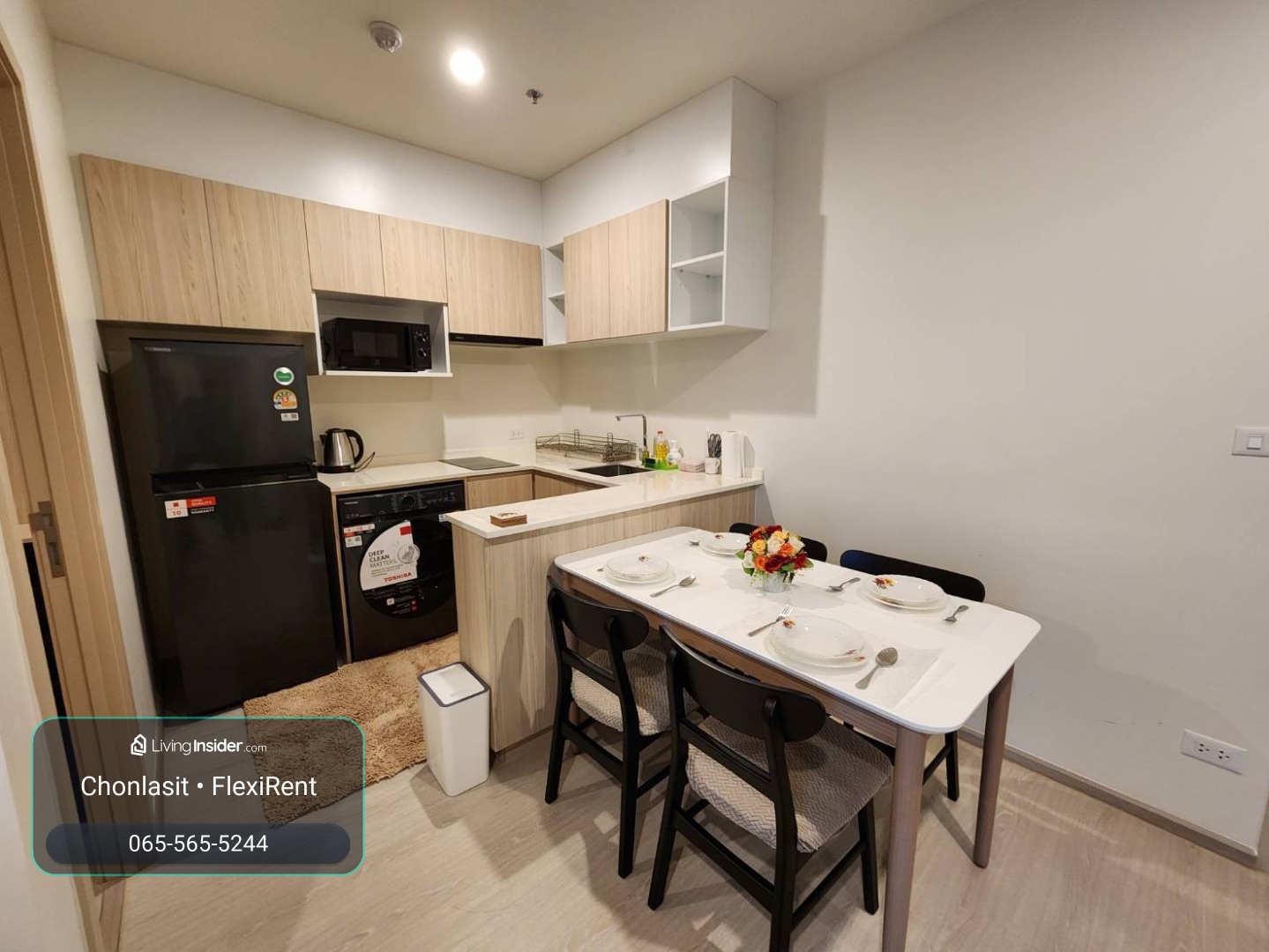 🏙️ Nue Noble Ratchada–Lat Phrao ห้อง 1 ห้องนอน ชั้น 15 พร้อมอยู่ ใกล้ MRT ลาดพร้าว เดินทางสะดวก – รูปที่ 3