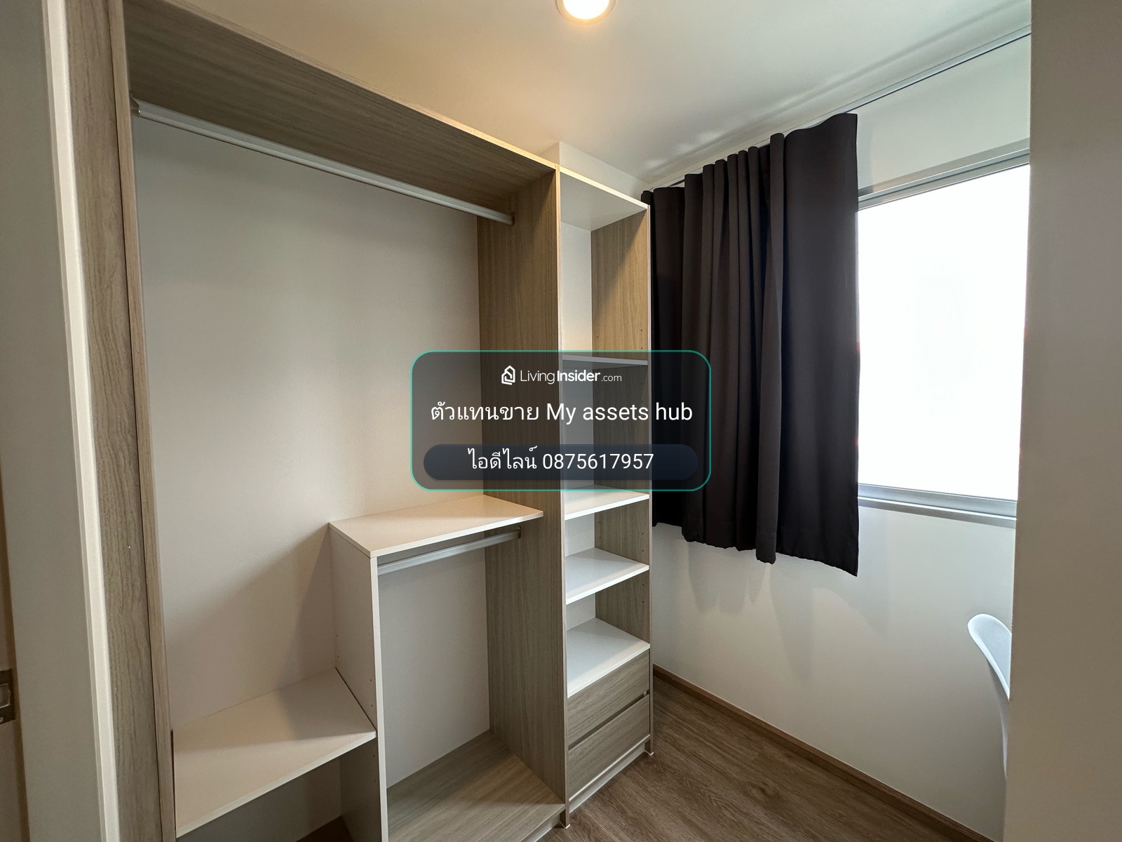 ให้เช่า คอนโด เสนาคิทท์ เพชรเกษม 120  สาย4อาคาร A ชั้น 4 1 ห้องนอน ขนาด 26.45  – รูปที่ 4