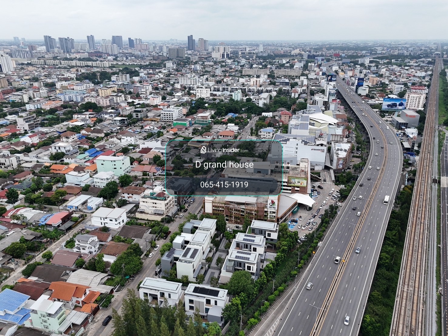 Quaritz Rama 9 for sale, Super Luxury house next to The Nine, only 8 houses | 101.7 sq m, 526 sq m, private pool, 55 million. – รูปที่ 3