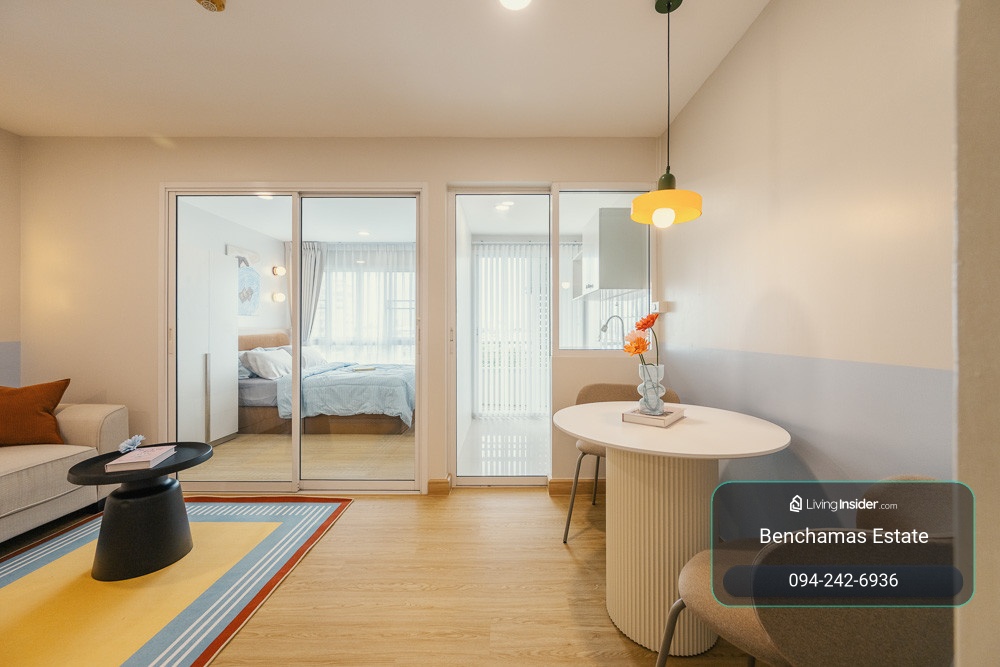 🔥ขาย คอนโดThe Tropical Condominium เดอะ ทรอปิคอล คอนโดมิเนียม  ทำเลอ่อนนุช-สุขุมวิท 1 ห้องนอน ฟังก์ชันลงตัว ✅ พร้อมอยู่ – รูปที่ 3