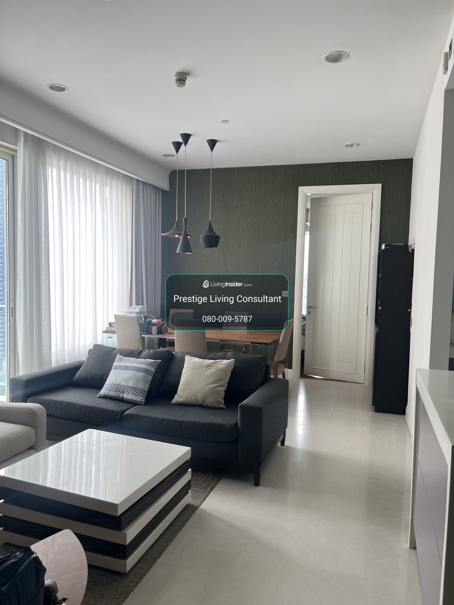 📌For RENT เช่า | Q Langsuan 2BR(106.1sqm) 90,000 THB/month – รูปที่ 3
