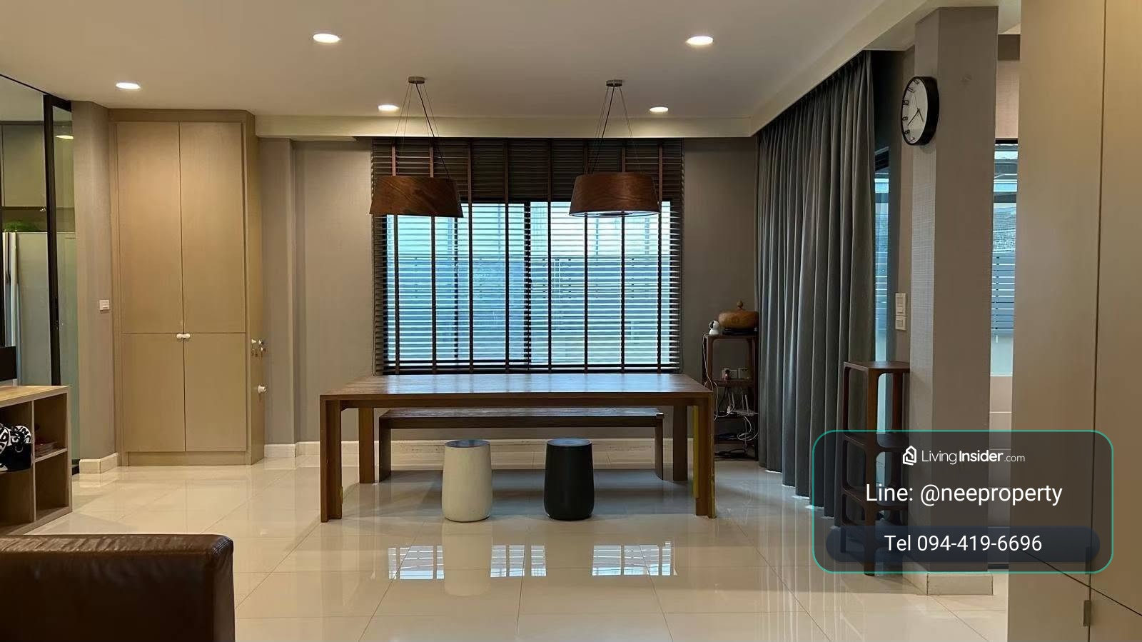 Single house for rent, Manthanakarn On Nut-Wongwaen 3, house near the clubhouse. Walk across the road to the central area. Ready to move in – รูปที่ 3