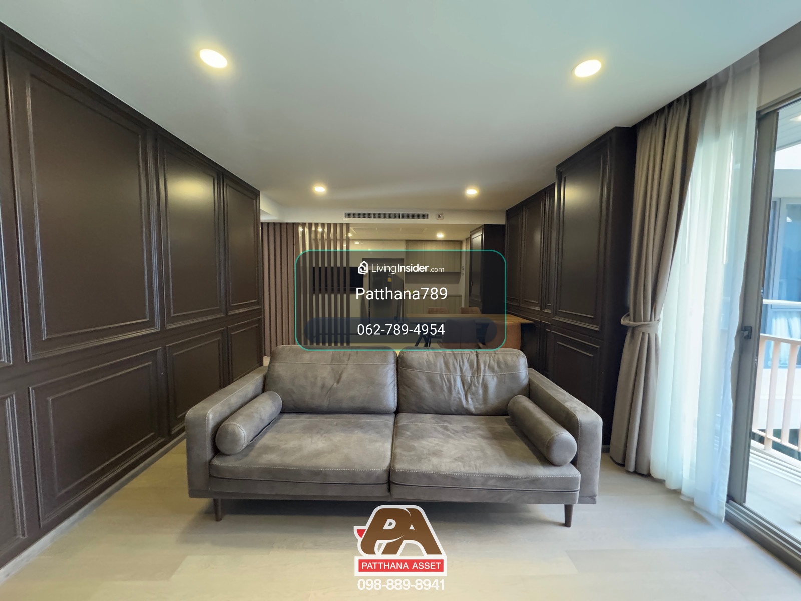 🏙️ Prime Siam Location! 2BR / 2BA Condo for Rent at Klass Siam Low Rise – รูปที่ 3