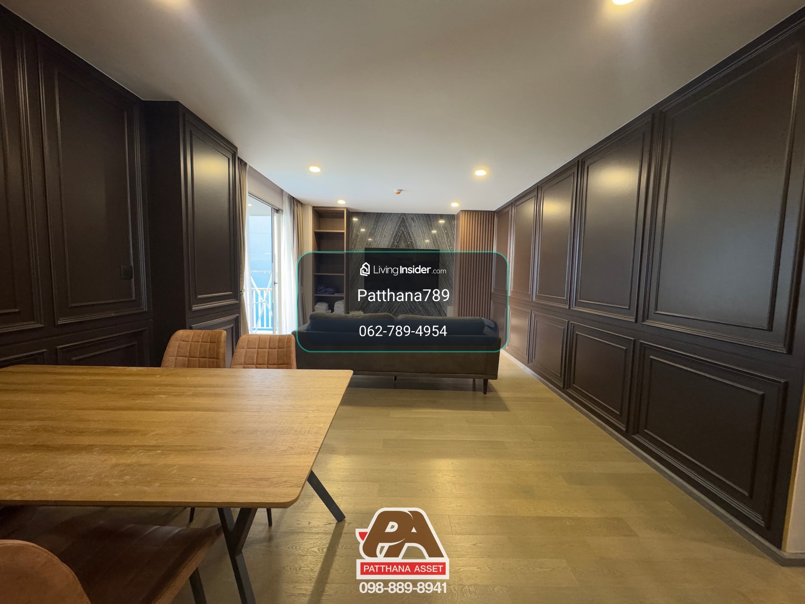 🏙️ Prime Siam Location! 2BR / 2BA Condo for Rent at Klass Siam Low Rise – รูปที่ 2