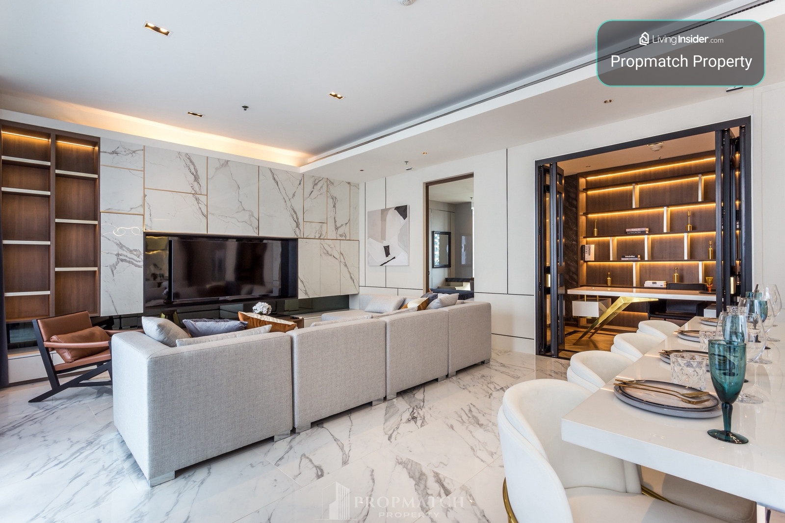 ✨Flash Deal ✨Domus Sukhumvit 16-18 ( 3Bed 3Bath 167SQM.) พร้อมอยู่ ! เพียง 46,900,000  บาท Tel.0981315848 @propmatch – รูปที่ 3