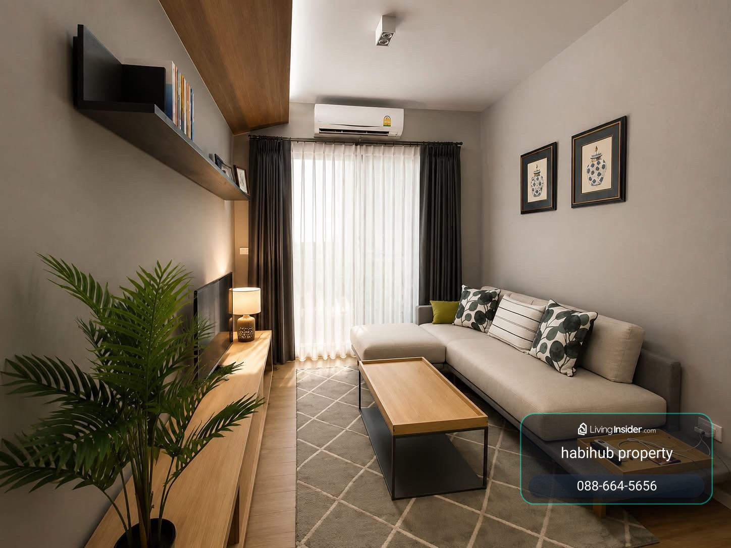 🏠✨ทริปเปิ้ล วาย เรสซิเด้นซ์ (Triple Y Residence) | ขายคอนโด 2 ห้องนอน (HBH-SI-281) – รูปที่ 2