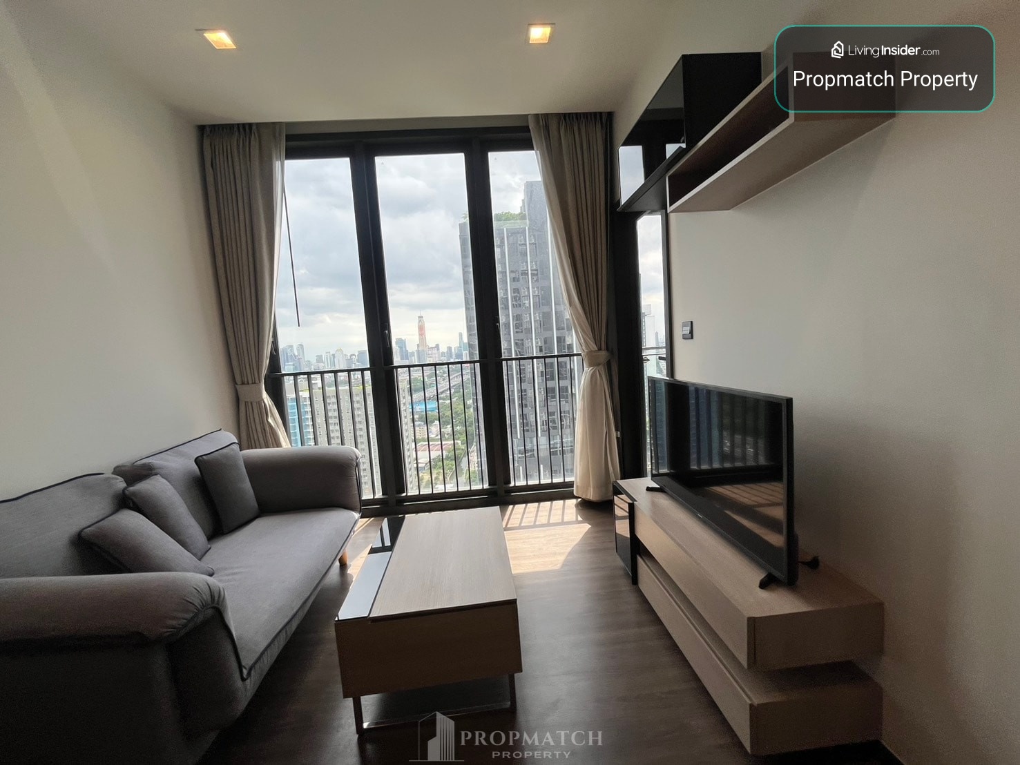 ✨Flash Deal ✨ THE LINE Asoke-Ratchada ( 1Bed 1Bath 34SQM.) พร้อมอยู่ ! เพียง 4,500,000 บาท Tel.0981315848 @propmatch – รูปที่ 2