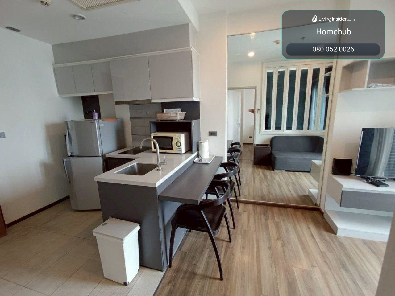 Wyne Sukhumvit วายน์ สุขุมวิท 1ห้องนอน 1ห้องน้ำ (พร้อมเข้าอยู่) – รูปที่ 3