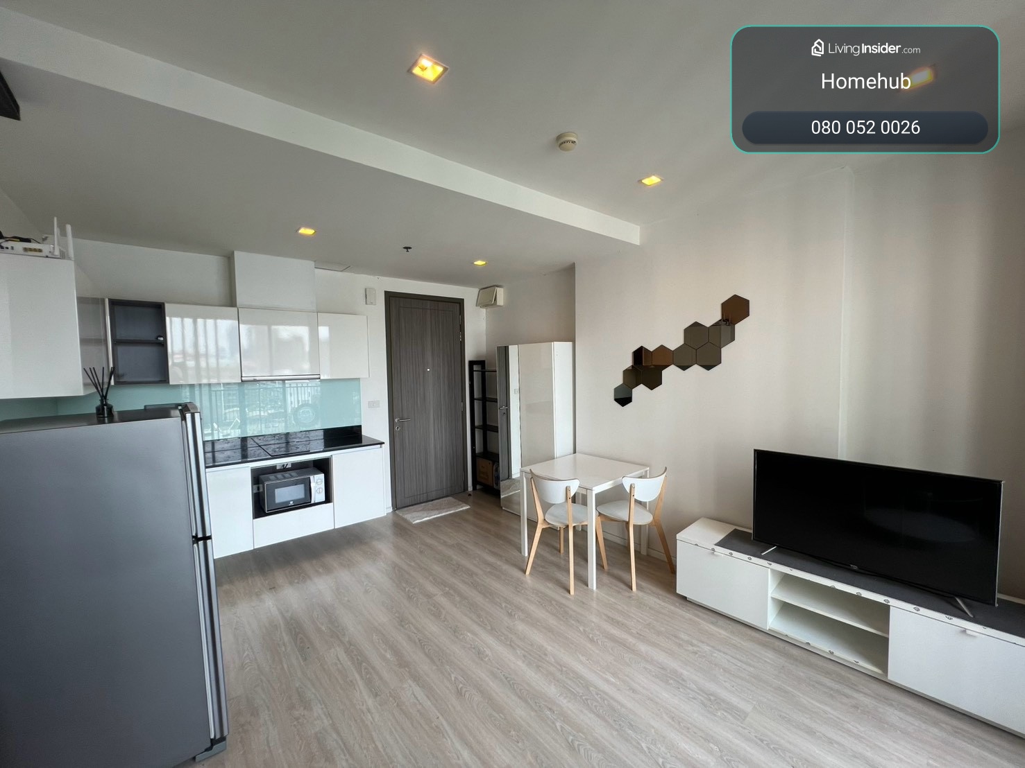 Quinn Condo Ratchada 17 ควิน คอนโด 17 ให้ เช่า 1ห้องนอน ห้องใหญ่ – รูปที่ 2