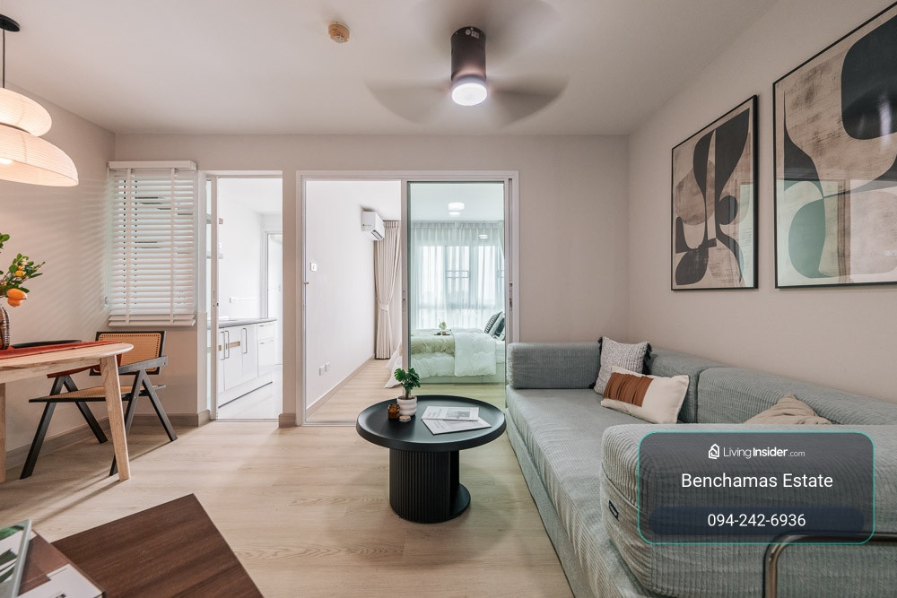 🔥ขาย คอนโด  The Tropical Condominium เดอะ ทรอปิคอล คอนโดมิเนียม   ทำเลอ่อนนุช 12 ใกล้ BTS อ่อนนุช และทางด่วน ✅วิวดี พร้อมอยู่ – รูปที่ 4