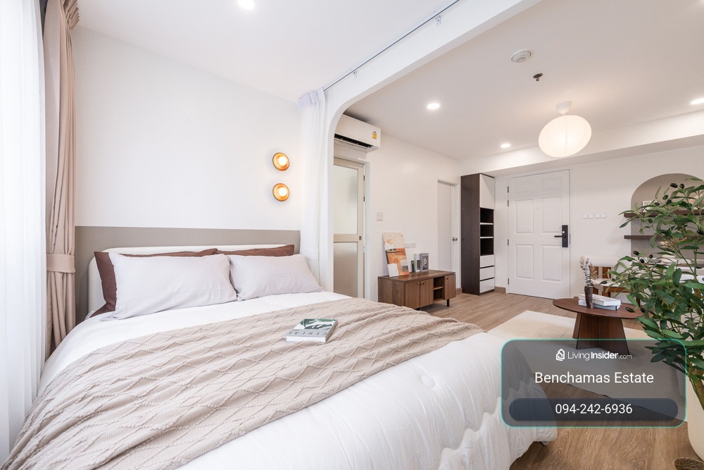 🔥ขาย คอนโด  Lumpini Place Ratchada - Thapra ลุมพินี เพลส รัชดา-ท่าพระ  ทำเลดีใกล้ BTS ตลาดพลู และ BRT ราชพฤกษ์ ห้อง Studio ✅วิวสูงโปร่ง – รูปที่ 2